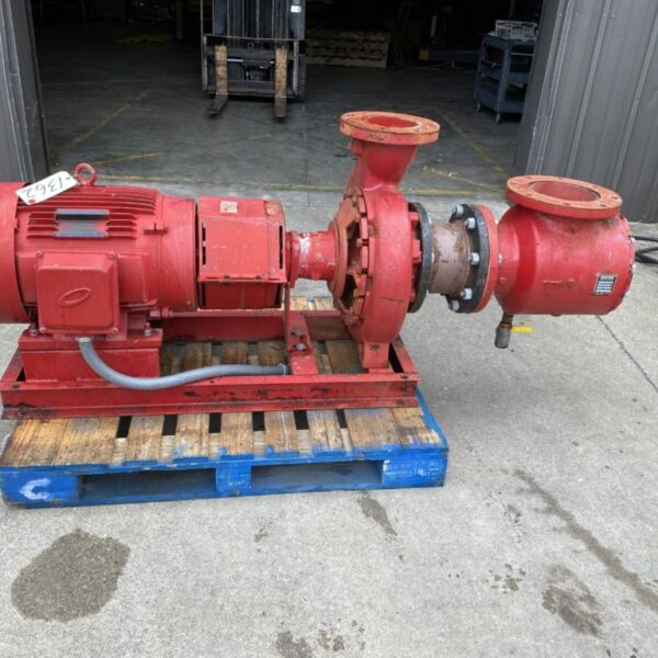 50 HP, 1122 GPM AT 127 FT OF WATER HEAD, ARMSTRONG WATER PUMP MODEL 8 X 6 X 13