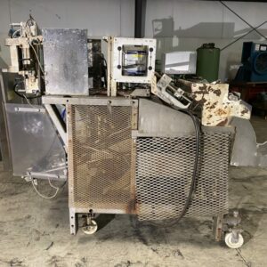 TRIANGLE BAGGER MACHINE FOR PARTS ONLY WITH A MARKEM SMART DATE S PACKAGING UNIT