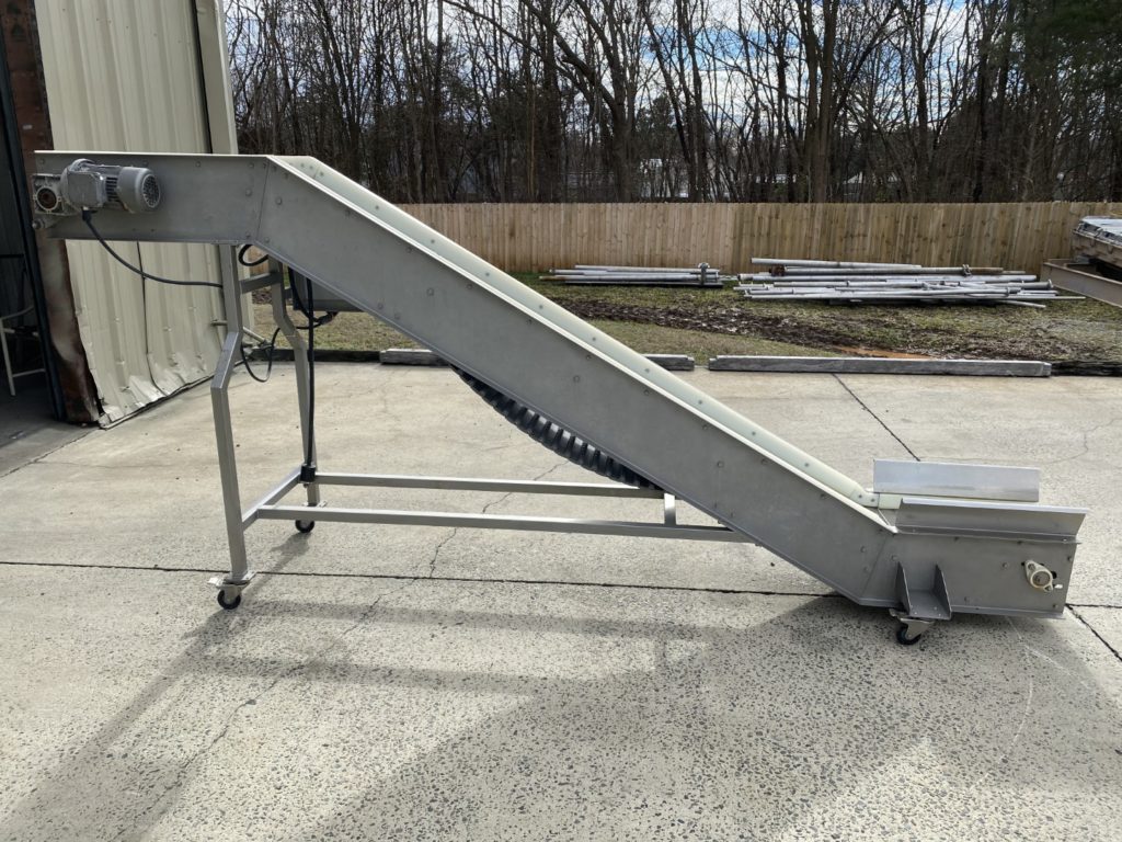Approximately 12” Wide X 12 Long Portable Inclined Belt Conveyor Cooper Industries Llc 3877