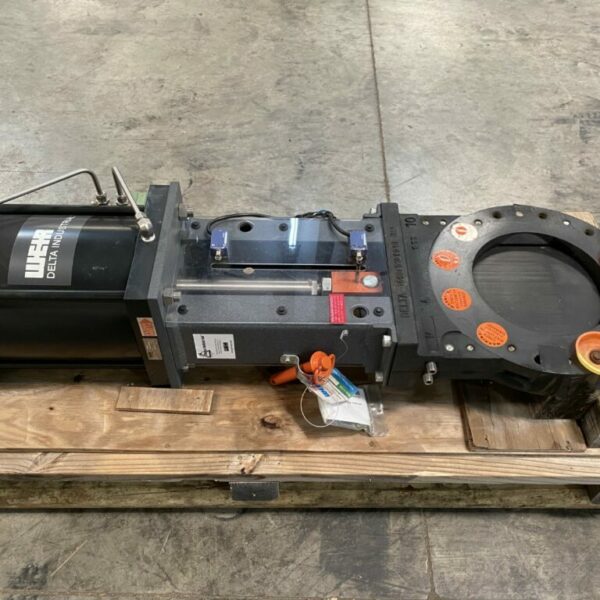 10”  WEHR Delta Industrial Knife Gate Valve, UNUSED