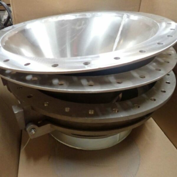 COPERION K-TRON 20” FEEDER BOWLS, STAINLESS STEEL UNUSED