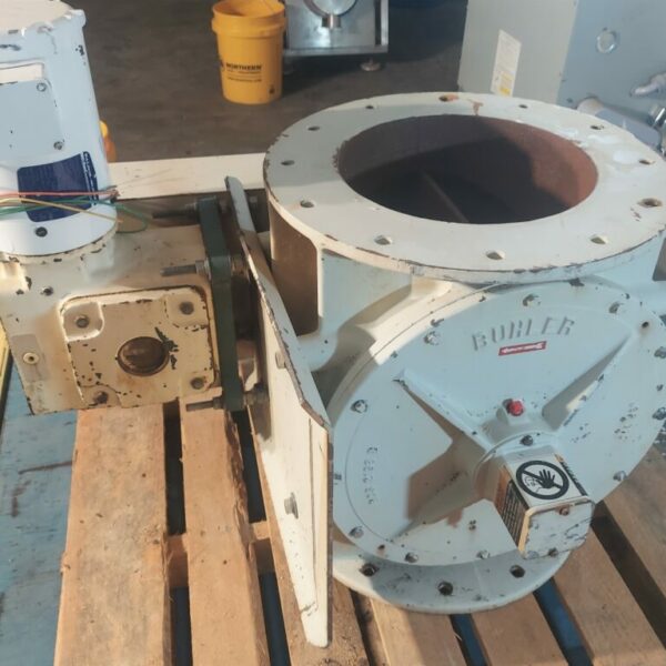 12” BUHLER ROTARY AIRLOCK WITH DRIVE