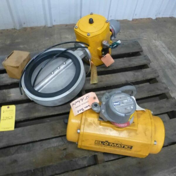 SPARE ACTUATOR FOR 12" BUTTERFLY STONEL VALVE WITH ACTUATOR MODEL NO 0ZMVE2R.   UNUSED SURPLUS