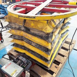 SOUTHWORTH Portable Electric Hydraulic Turntable Lift