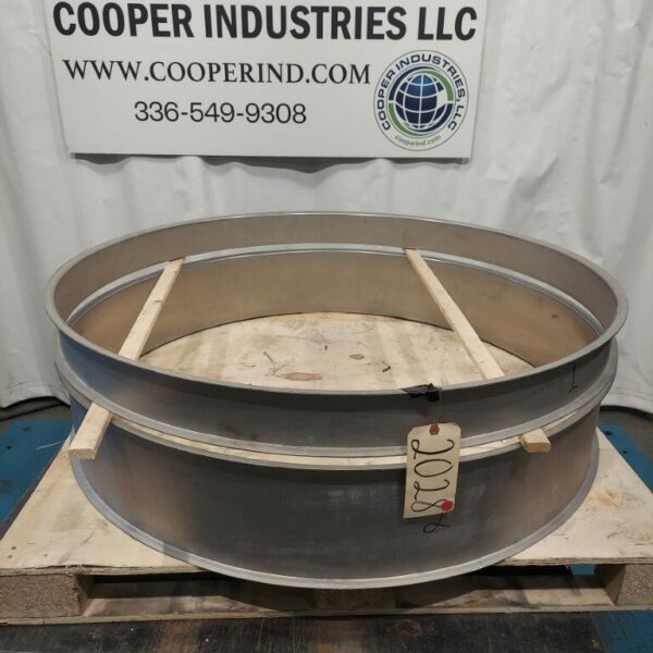 48” ROUND STAINLESS SWECO SCREENER DECKS PRICED EACH