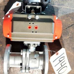1 ½ IN. JFLOW CONTROLS STAINLESS STEEL BALL VALVE WITH ACTUATOR