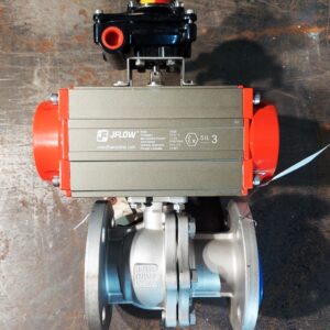 2 INCH JFLOW CONTROLS STAINLESS STEEL BALL VALVE WITH ACTUATOR