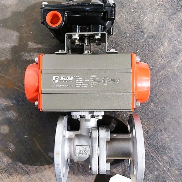 1 INCH J FLOW BALL VALVE WITH ACTUATOR