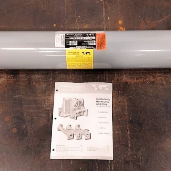 UNUSED AMERICAN INDUSTRIAL HEAT TRANSFER INC. Four Pass Shell & Tube Heat Exchanger mdl. AA-1036-2-6-FP-CNT-Z 0520