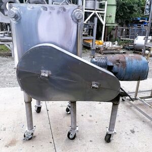 9 CUBIC FOOT JACKETED STAINLESS STEEL FOOD GRADE RIBBON BLENDER.
