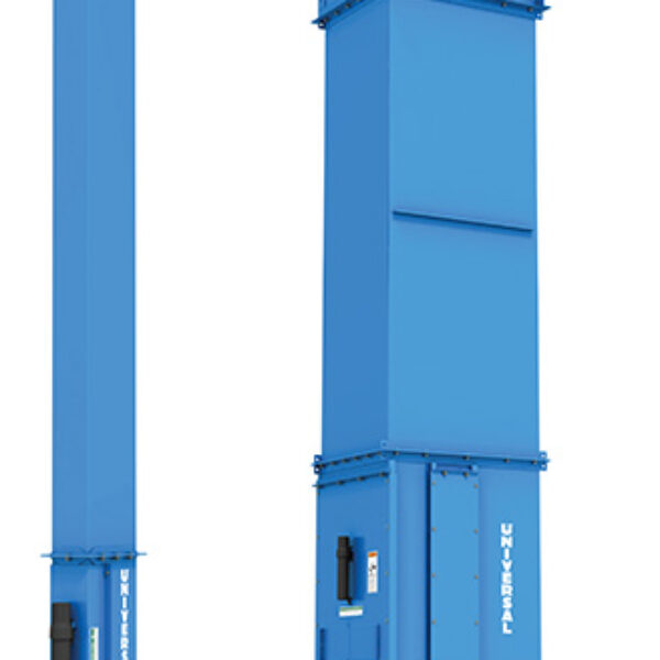 NEW 20’ DISCHARGE HEIGHT UNUSED UNIVERSAL BUCKET ELEVATOR MODEL U1TT-220 ED X 20’ DISCHARGE HEIGHT