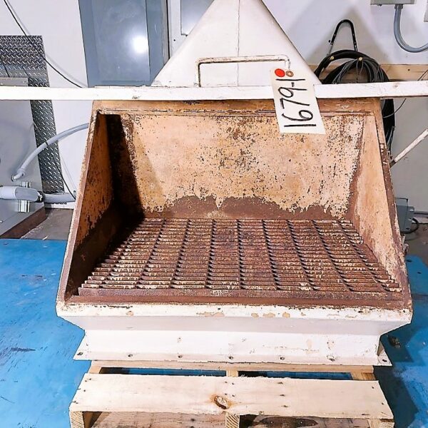 BAG DUMP HOPPER FOR 14" X 10' SCREW CONVEYOR (ITEM # 1679)