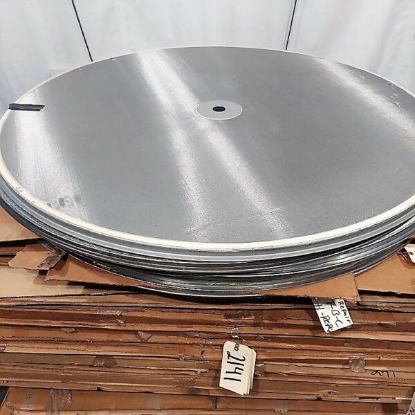 60 INCH ROUND SIFTER STAINLESS STEEL SCREENS (ALL W/ CENTER HOLE)