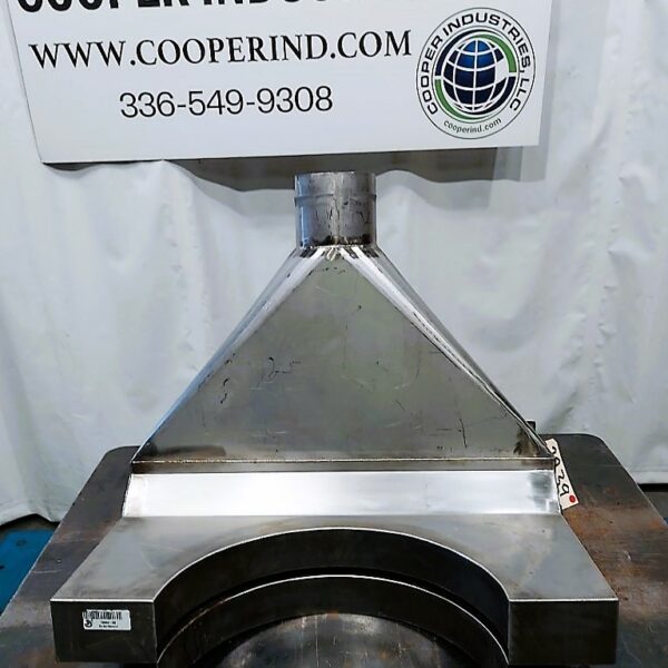 STAINLESS DRUM FUME/DUST COLLECTION HOOD