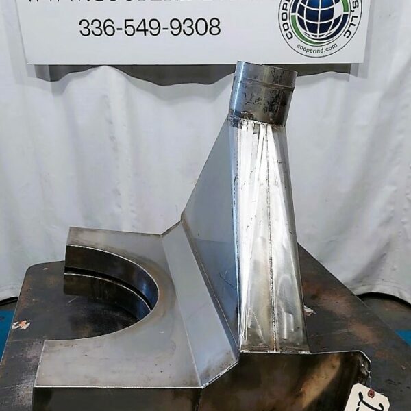 STAINLESS DRUM FUME/DUST COLLECTION HOOD