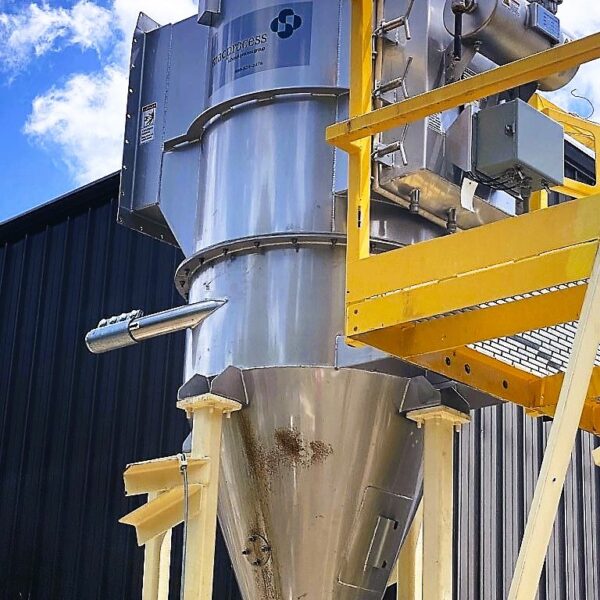 Mac Process Schenck Process Group stainless steel sanitary design dust collector.