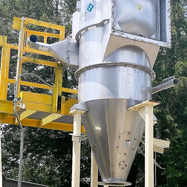 Mac Process Schenck Process Group stainless steel sanitary design dust collector.