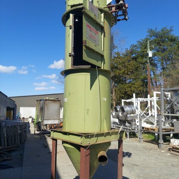 160 SQUARE FOOT  MIKROPUL PULSE JET DUST COLLECTOR.  CARBON STEEL CONSTRUCTION.