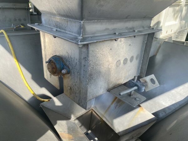 80 CUBIC FOOT DUPLEX STAINLESS HOPPER WITH LUMPBREAKERS - Image 8