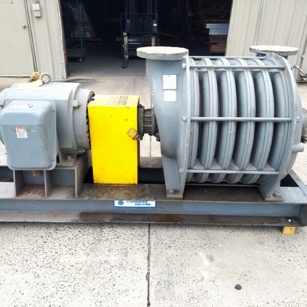125 HP LAMSON HOFFMAN CONTINENTAL MULTI STAGE CENTRIFUGAL BLOWER MODEL 077A.06RT
