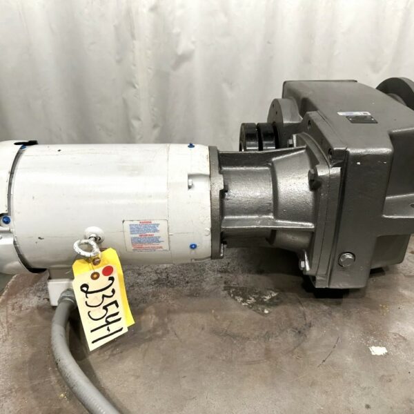7.5 HP NORD GEAR DRIVE SHAFT MOUNT WITH 7.5 HP MOTOR, UNUSED