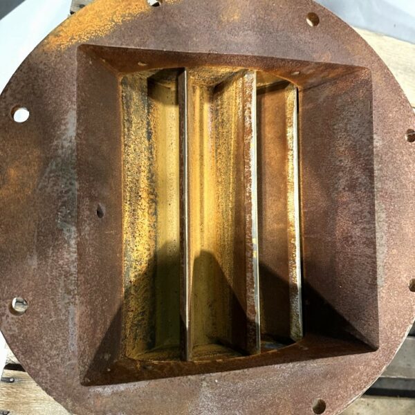 12” x 12” ROTARY AIRLOCK NO DRIVE FOR PARTS/REPAIR CARBON STEEL