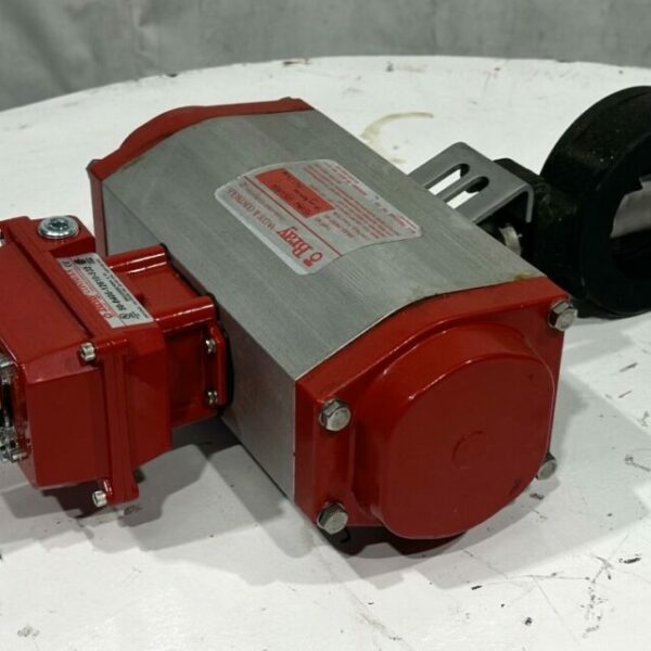 3” BRAY BUTTERFLY VALVE PNEUMATIC, 300 PSI RATED