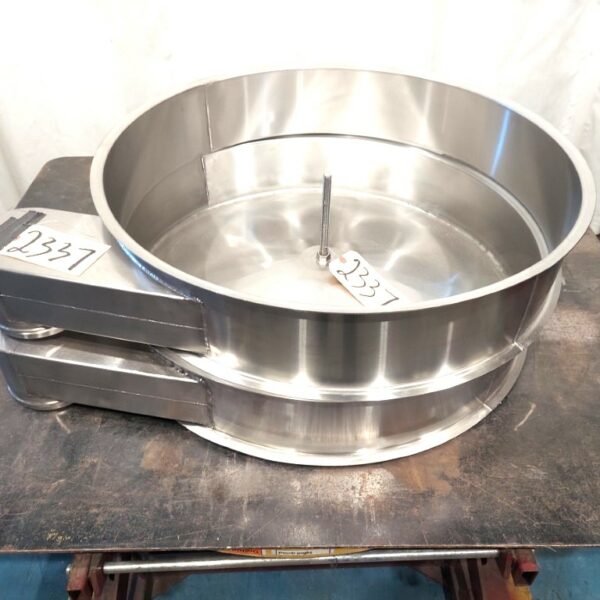 30” STAINLESS ROUND SEPARATOR BOTTOM RINGS SWECO OR KASON