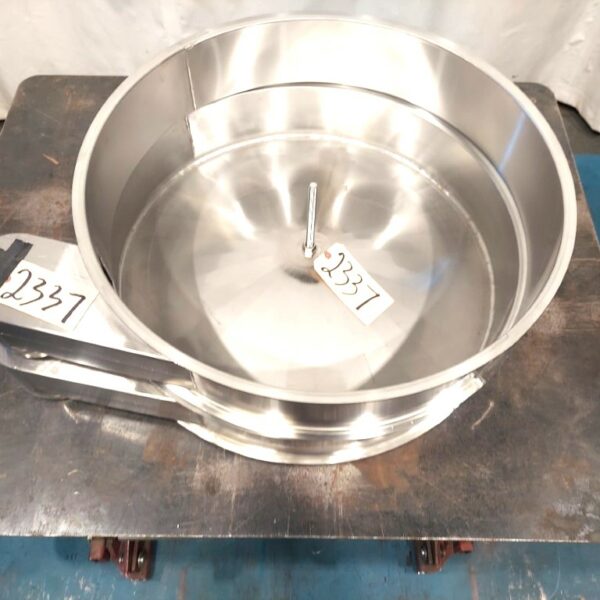 30” STAINLESS ROUND SEPARATOR BOTTOM RINGS SWECO OR KASON