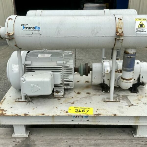 ITEM 2687:   40 HP TUTHILL 4009-17T2 TRANSFLO BLOWER PACKAGE