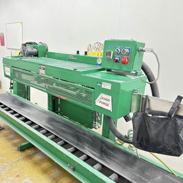 STONE MODEL 90H PINCH BOTTOM BAG SEALER FOLD AND HEAT SEALER FOR PAPER OPEN MOUTH BAGS.