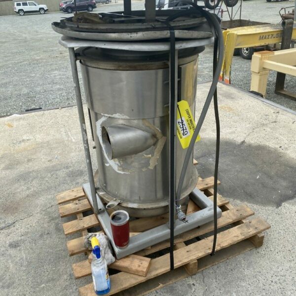 ITEM 2579: A-PAR AIR WASHER STAINLESS STEEL SCRUBBER MODEL 1000.