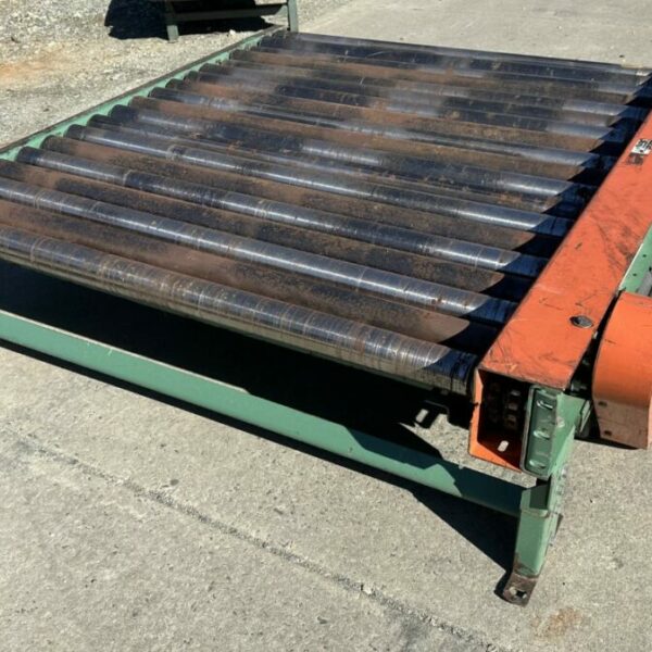 ITEM 2622: 48” WIDE x 60” LONG CHAIN DRIVEN LIVE ROLLER CONVEYOR
