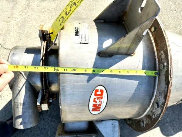 ITEM 2695-1:     17” DIAMETER MAC STAINLESS STEEEL CYCLONE MODEL FT 17 - Image 7