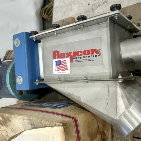 ITEM 1979-2:   3” FLEXICON DRIVE 5 HP STAINLESS USED