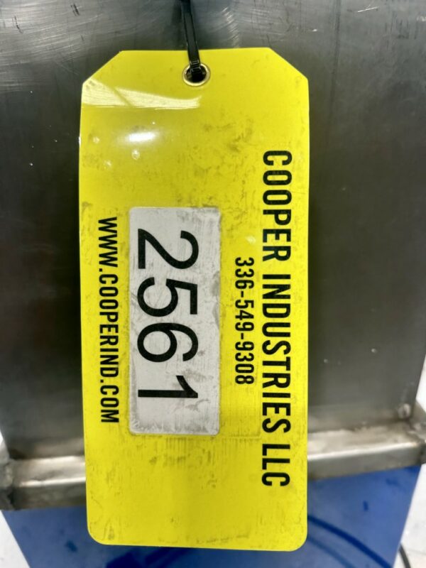 ITEM 2561: 1” DIAMETER TECWEIGH SCREW FEEDER MODEL E5 USED MISSING LINER - Image 2