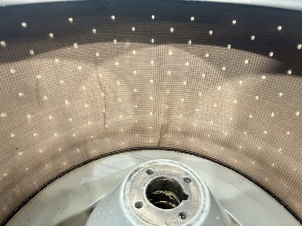 ITEM 2596:  35” DIAMETER x 24” HIGH CENTRIFUGE PERFORATED BASKET - Image 5