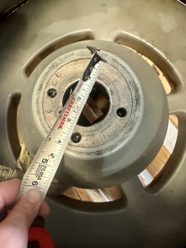 ITEM 2596:  35” DIAMETER x 24” HIGH CENTRIFUGE PERFORATED BASKET - Image 6