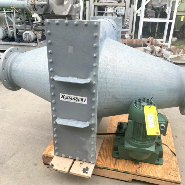 ITEM 2735:  XCHANGER MODEL C-300.  FOR COLD WATER OR REFRIGERANT ON THE COIL SIDE AND HOT AIR ON THE OTHER SIDE NEEDING TO BE COOLED.   INLETS AND OUTLET FOR MAIN AIRSTREAM ARE 12”