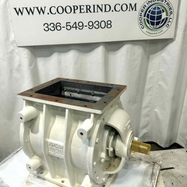 ITEM 2832:   13.5” x 10” BUHLER ROTARY AIRLOCK MODEL MPSF 36/38 CS REBUILT