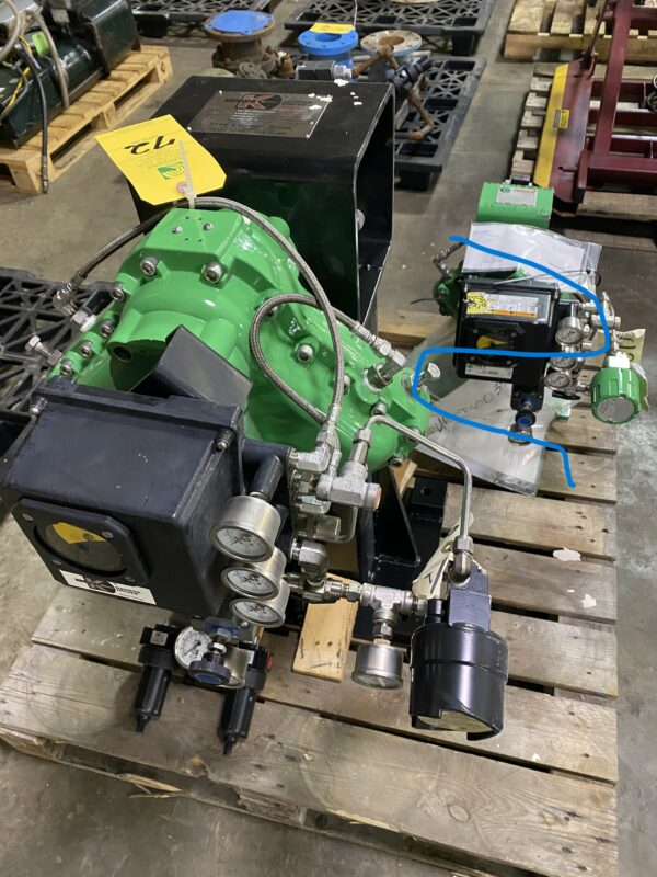 ITEM 2211:  TYPE K DAMPER DRIVES ROTORK UNUSED PNEUMATIC DAMPER DRIVE CONTROLS AND POSITIONER.  SEE NAMEPLATE PHOTOS FOR ADDITIONAL DETAILS. - Image 6