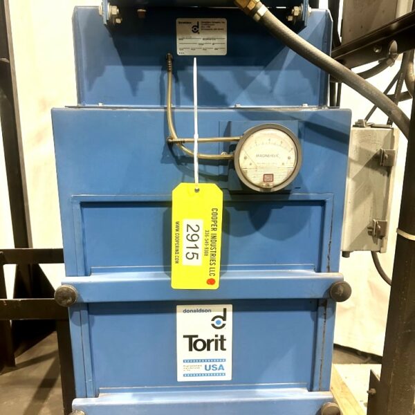 ITEM 2915:  3 HP DONALDSON TORIT DUST COLLECTOR MODEL TD-3-54 USED