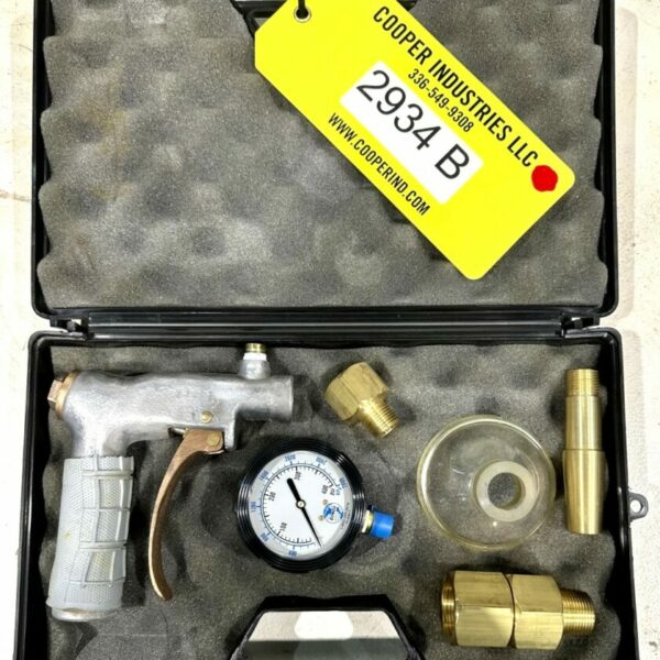 ITEM 2934B:  CONCO SYSTEMS INC. 1" ALUMINUM WATER GUN MODEL WGCA11 W/ CASE FOR HEAT EXCHANGER TUBE CLEANING.