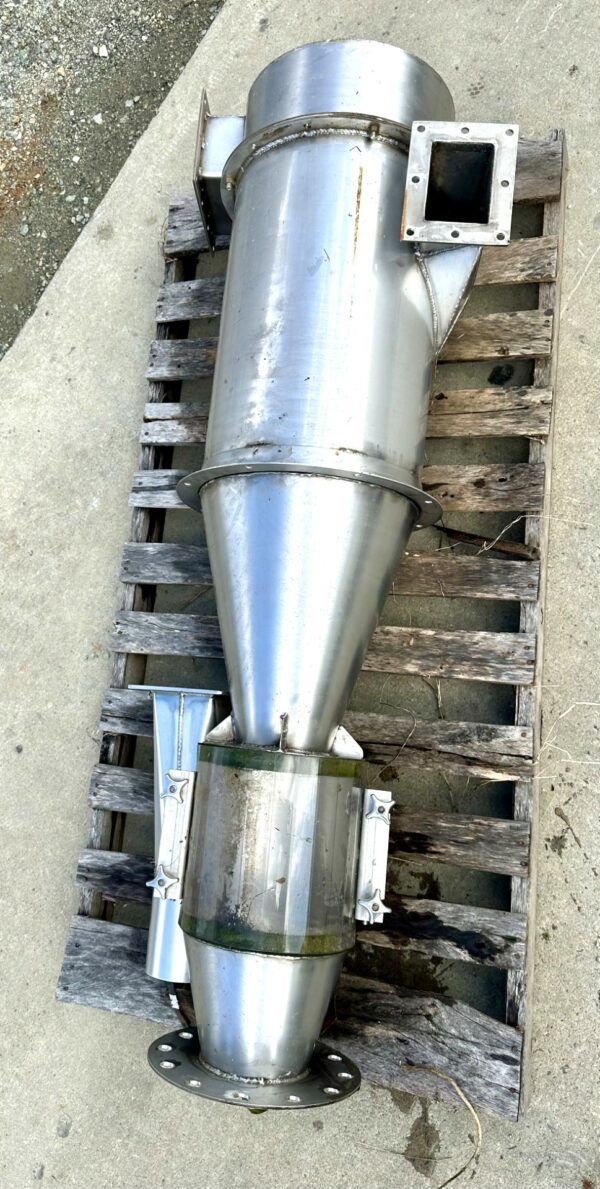 ITEM 2008:  14” DIAMETER STAINLESS CYLONE SEPARATOR - Image 4