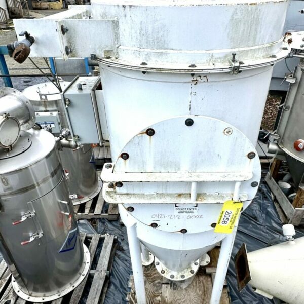 ITEM 2058:   REVERSE PULSE DUST COLLECTOR CARBON STEEL USED