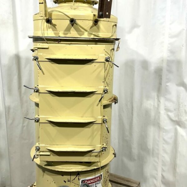 ITEM 2802:  30” DIAMETER PREMIER BIN VENT DUST COLLECTOR MODEL 5702-1 CARBON STEEL USED
