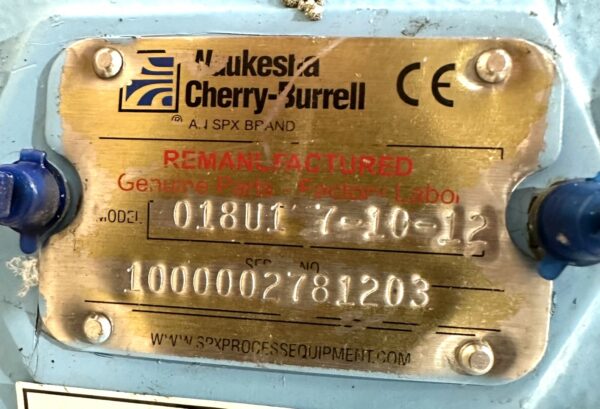 ITEM 2357: CHERRY-BURRELL SPX BRAND MODEL 018U1 - Image 6