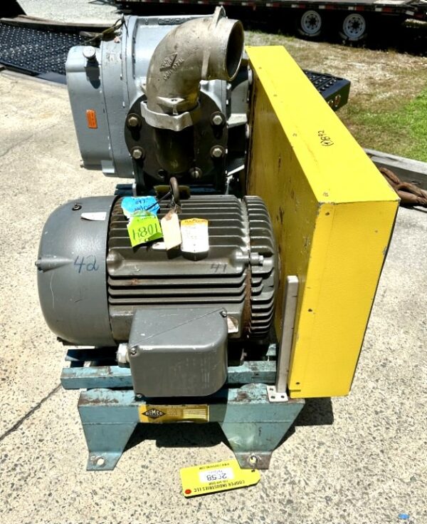 ITEM 2958:  50 HP EXCELSIOR SUTORBILT GARDNER DENVER SEMCO SYSTEM BLOWER PACKAGE MODEL # BUS 047 GAHMBLA 8ML U23167 1575 - Image 6