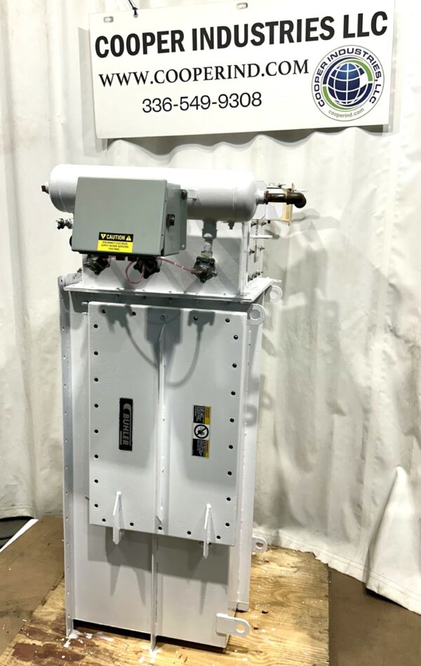 ITEM 1801:   100 SQUARE FOOT FILTER AREA BUHLER HORIZONTAL MOUNTED BIN VENT FILTER, PULSE JET CLEANING, WITH EXHAUST FAN - Image 8