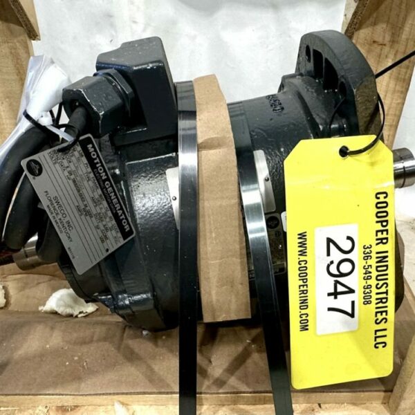 ITEM 2947: 1.25 HP SWECO MOTION GENERATOR SWECO# E01C17051